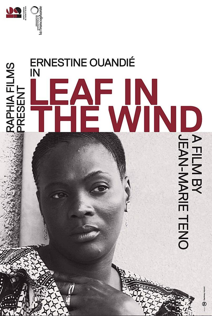 Un feuille dans le vent. Affiche du film de Jean-Marie Teno
