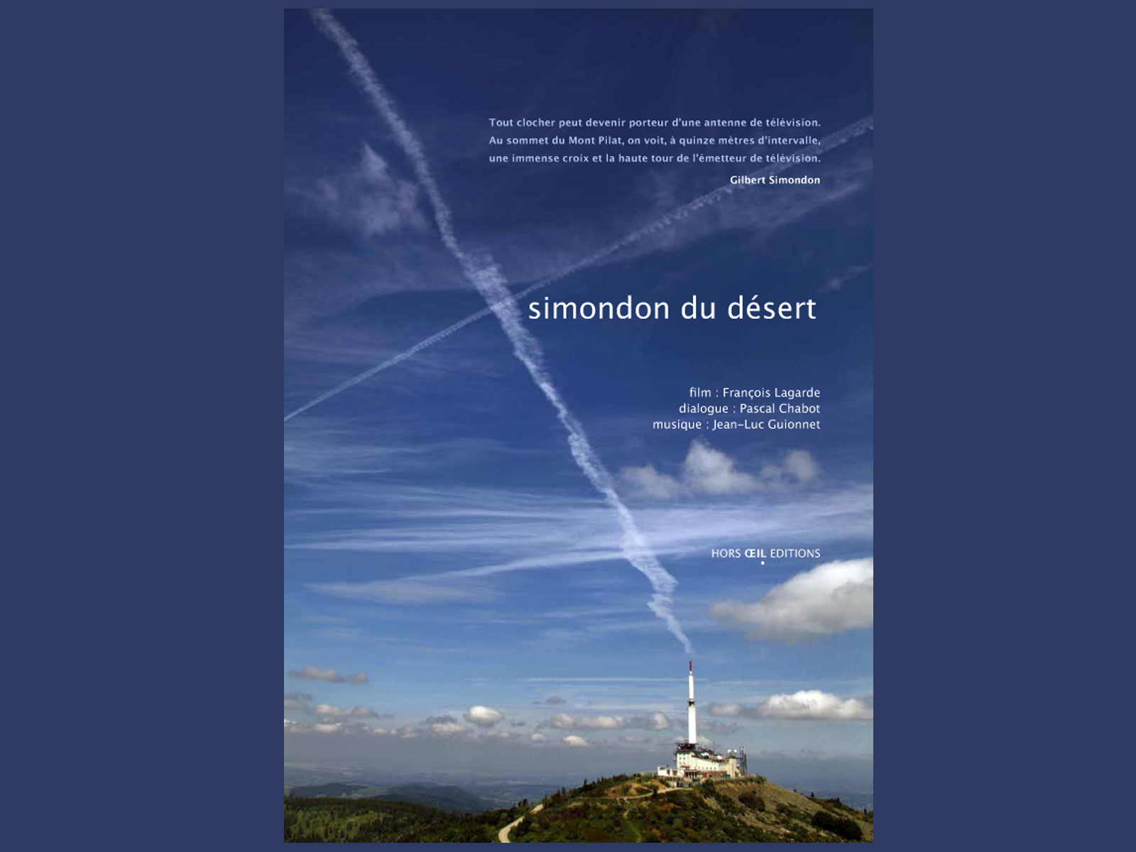 Simondon du désert - © Hors oeil éditions