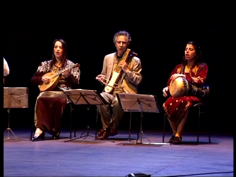 Ensemble de musique arabo-andalouse Albaycin sur scène