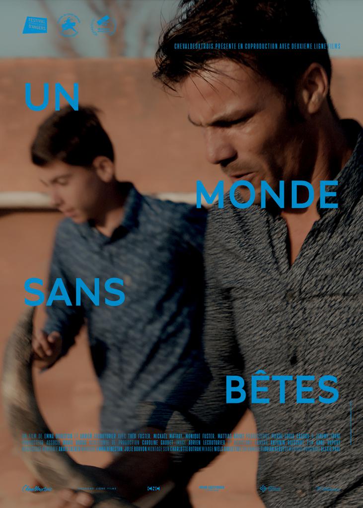 Un monde sans bêtes. Affiche du film de Emma Benestan et Adrien Lecouturier