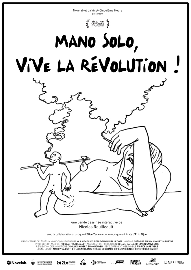 Affiche du film Mano Solo : Vive la révolution !