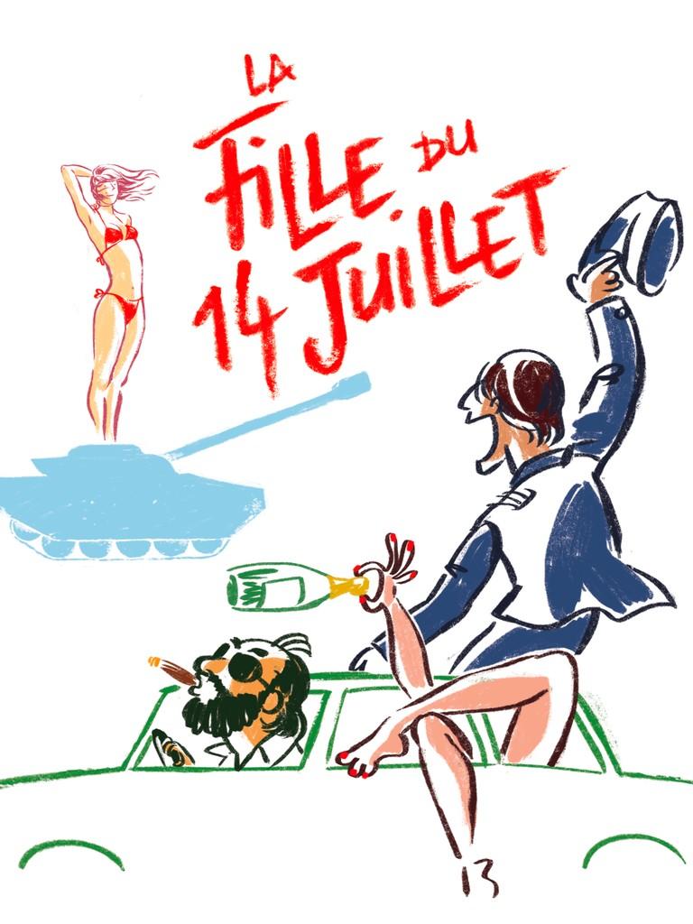 Affiche du film La Fille du 14-juillet