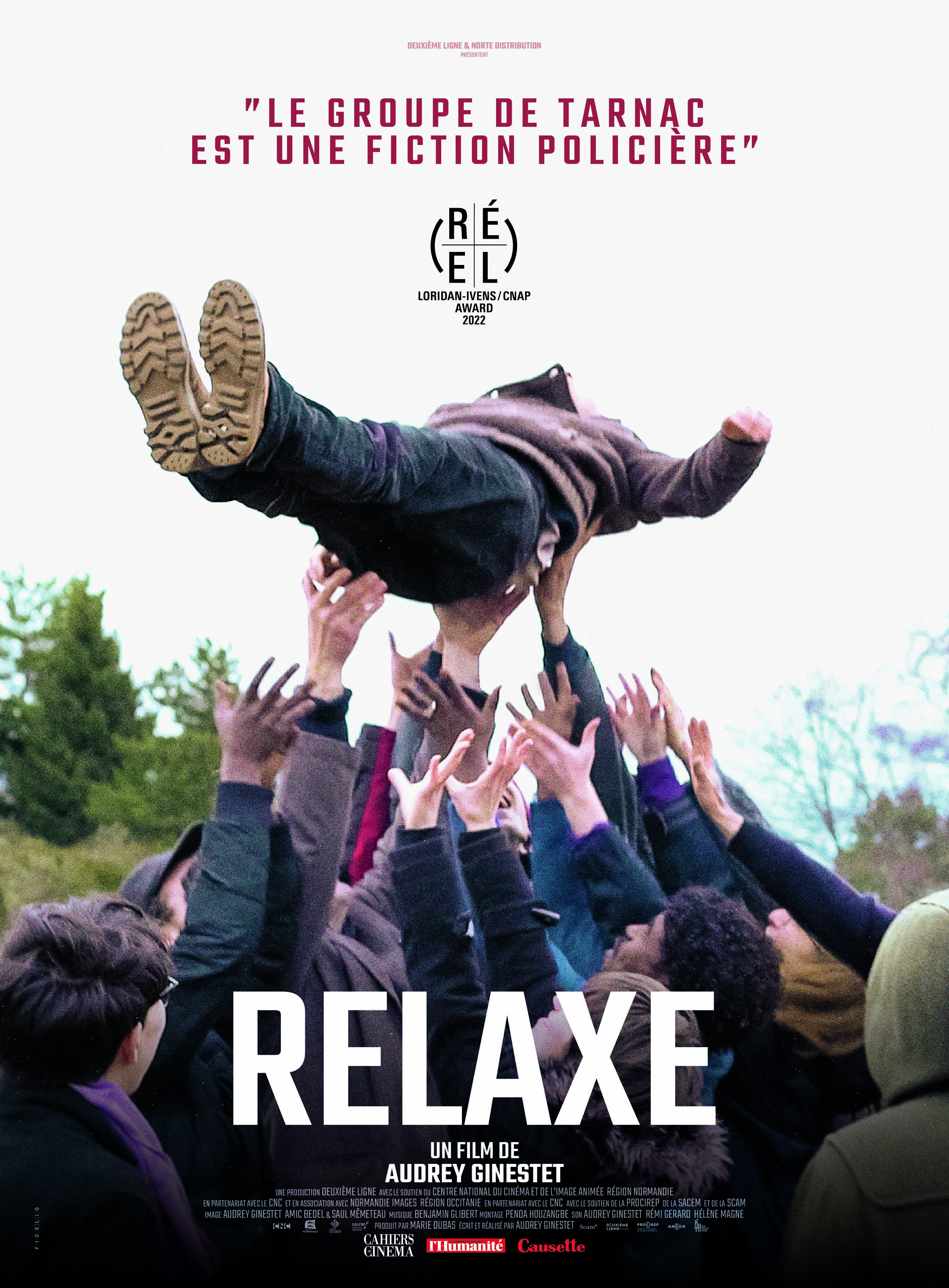 Affiche - Relaxe d'Audrey Ginestet © Deuxième Ligne