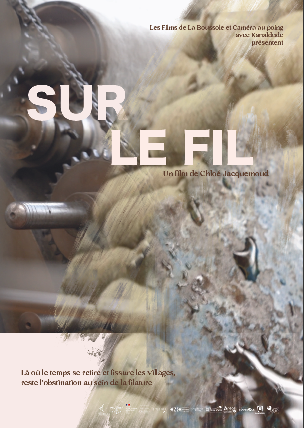 Affiche - Sur le fil de Chloé Jacquemoud © Caméra au poing - Les Films de la boussole