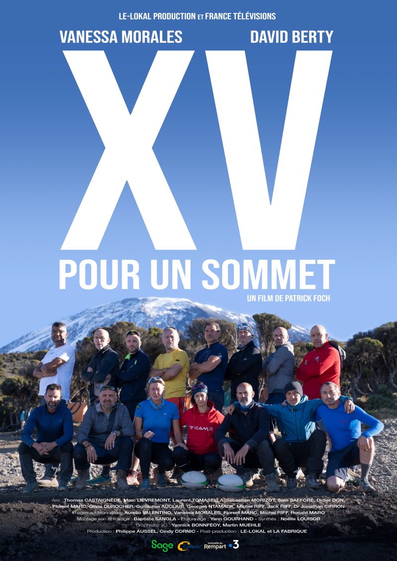 Affiche - XV pour le sommet - Patrick Foch - Le Lokal - France 3 Nouvelle Aquitaine