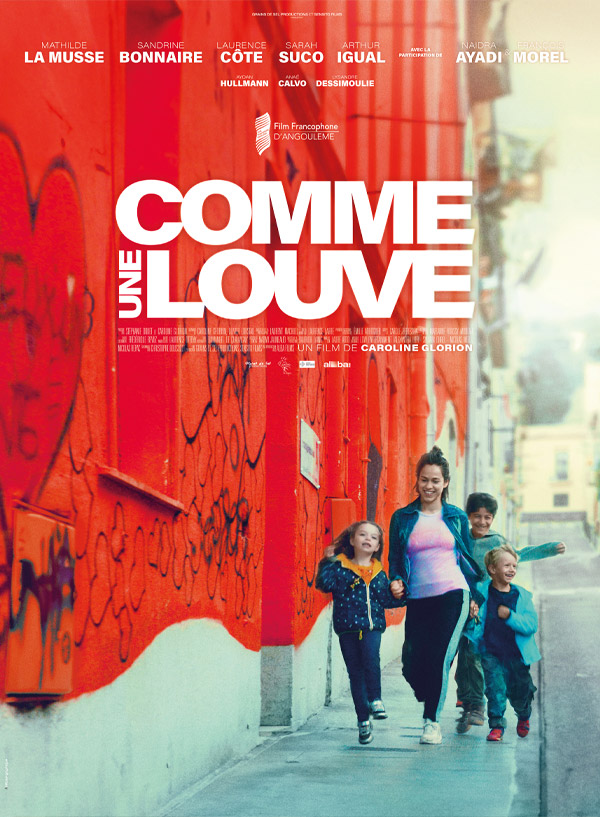 Affiche - Comme une louve de Caroline Glorion © Sensito Films | Grains de Sel Productions | Alba Films