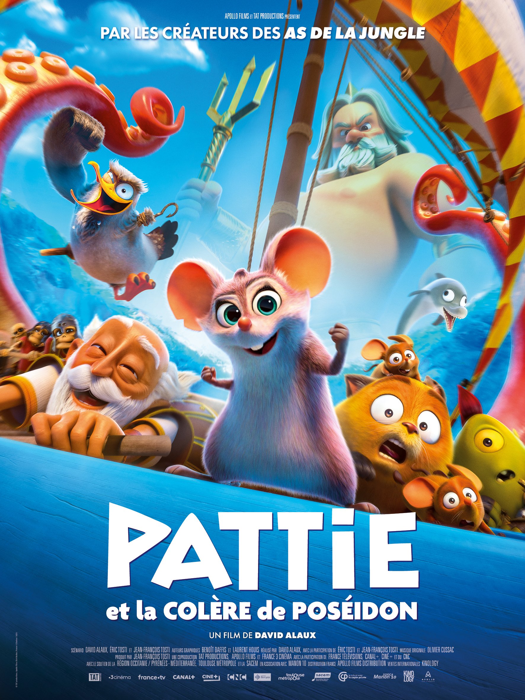 Affiche du film Patti et la colère de Poséidon