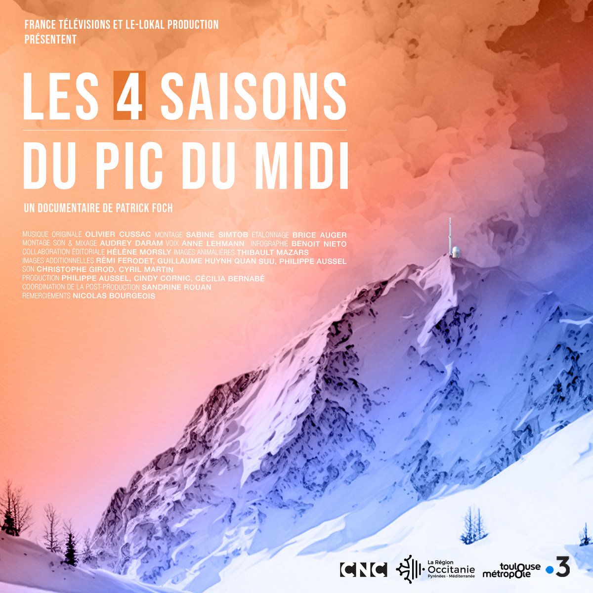 Affiche du film Les Quatre Saisons du pic du Midi