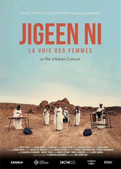 Affiche du film - Jigeen Ni, la voie des femmes de Adrien Cotonat © France THM Production | Canal+ | POM.TV