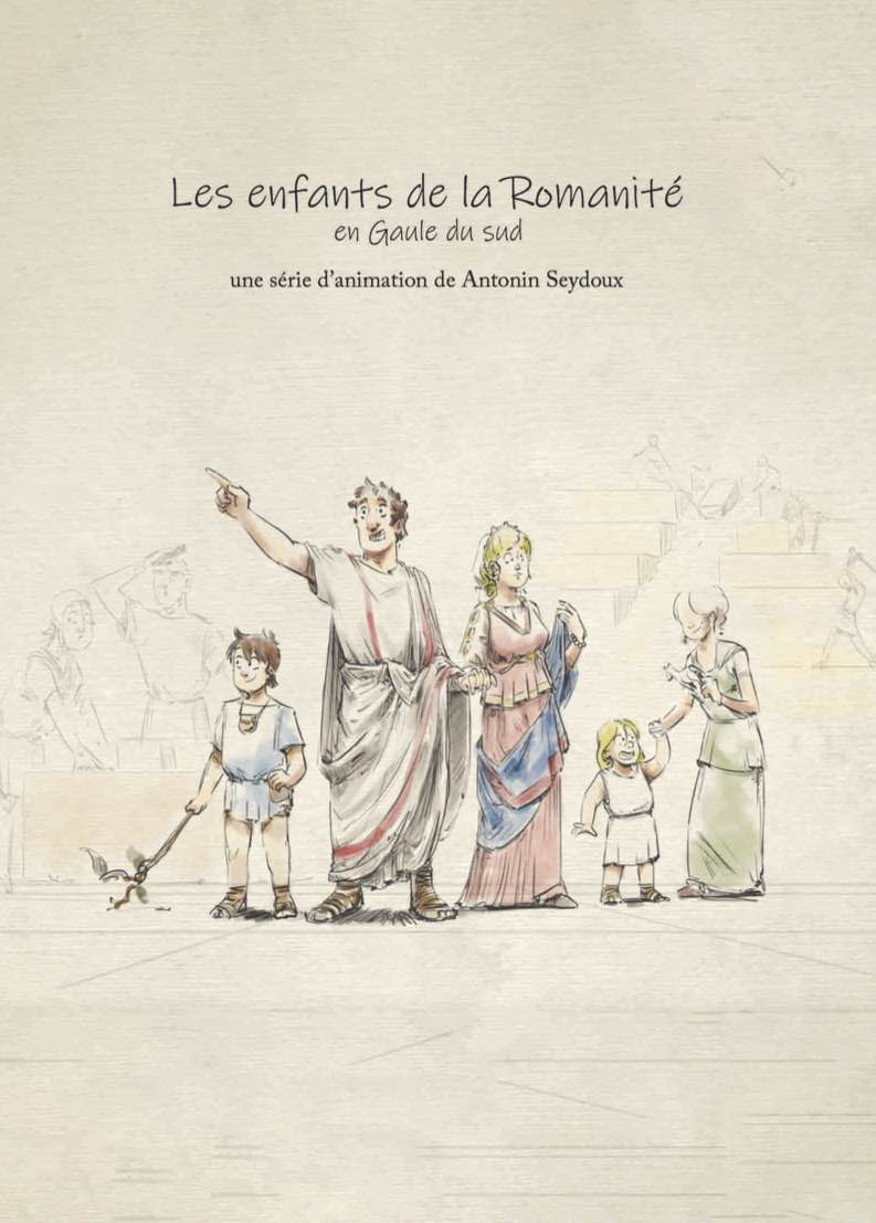 Affiche du film - Les Enfants de la Romanité de Antoine Seydoux © 2021 Les Films d'Ici Méditerranée