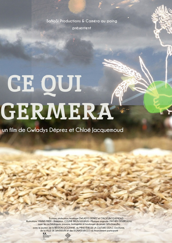 Affiche du film - Ce qui germera de Gwladys Déprez et Chloé Jacquemoud © 2023 SaNoSi productions & Caméra au poing
