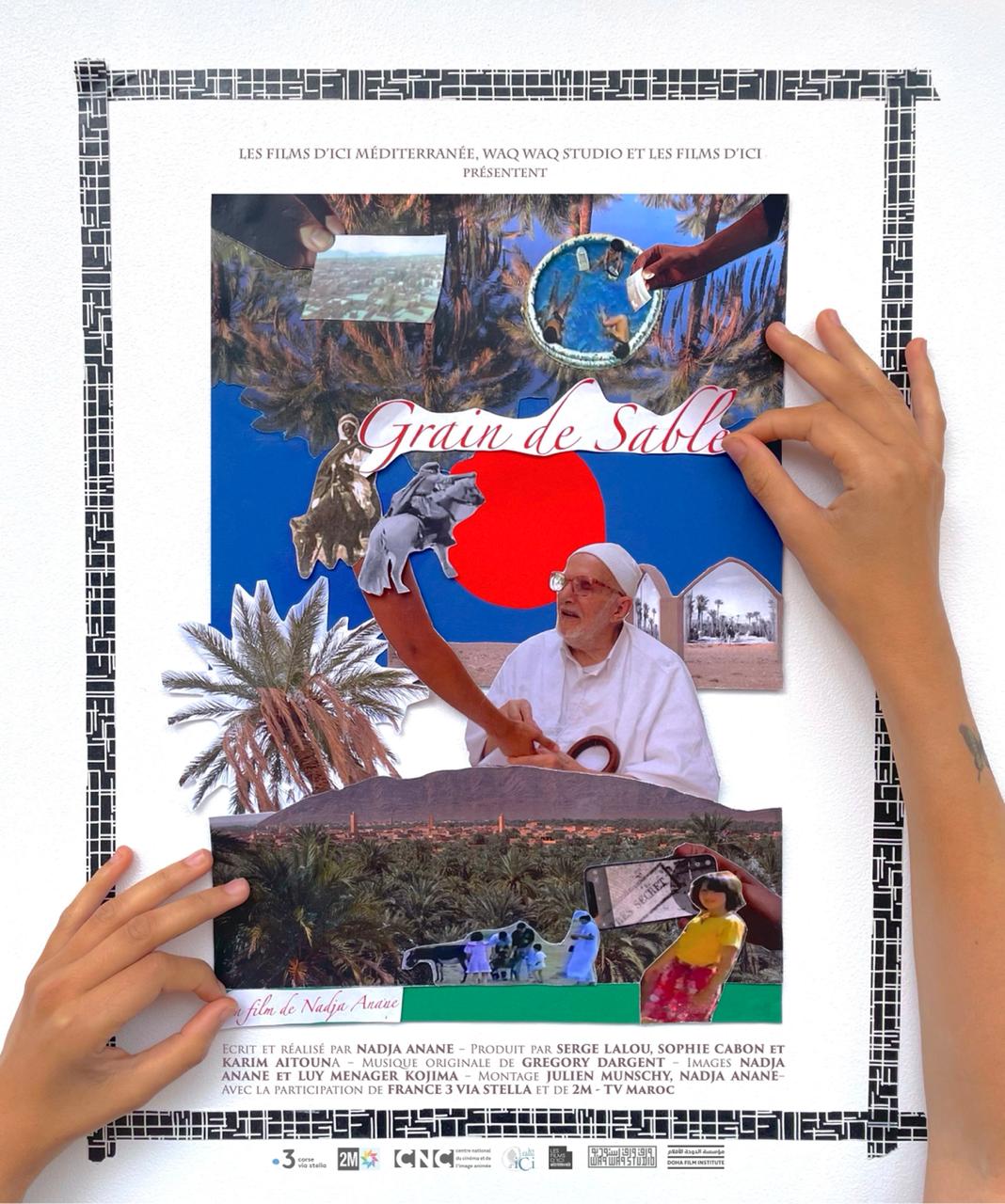 Affiche du film - Grain de sable de Najda Anane © 2024 Les Films d'Ici Méditerranée