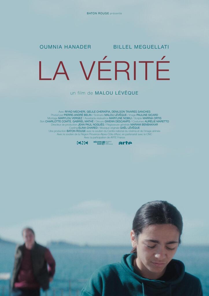 Affiche du film -La vérité de Malou Levêque © 2023 Baton Rouge