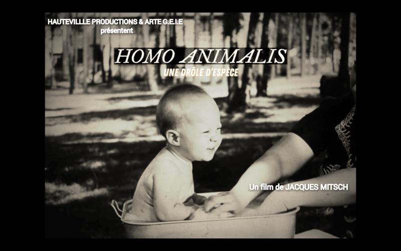 Affiche du film - Homo Animalis de Jacques Mitsch © 2023 Hauteville Productions