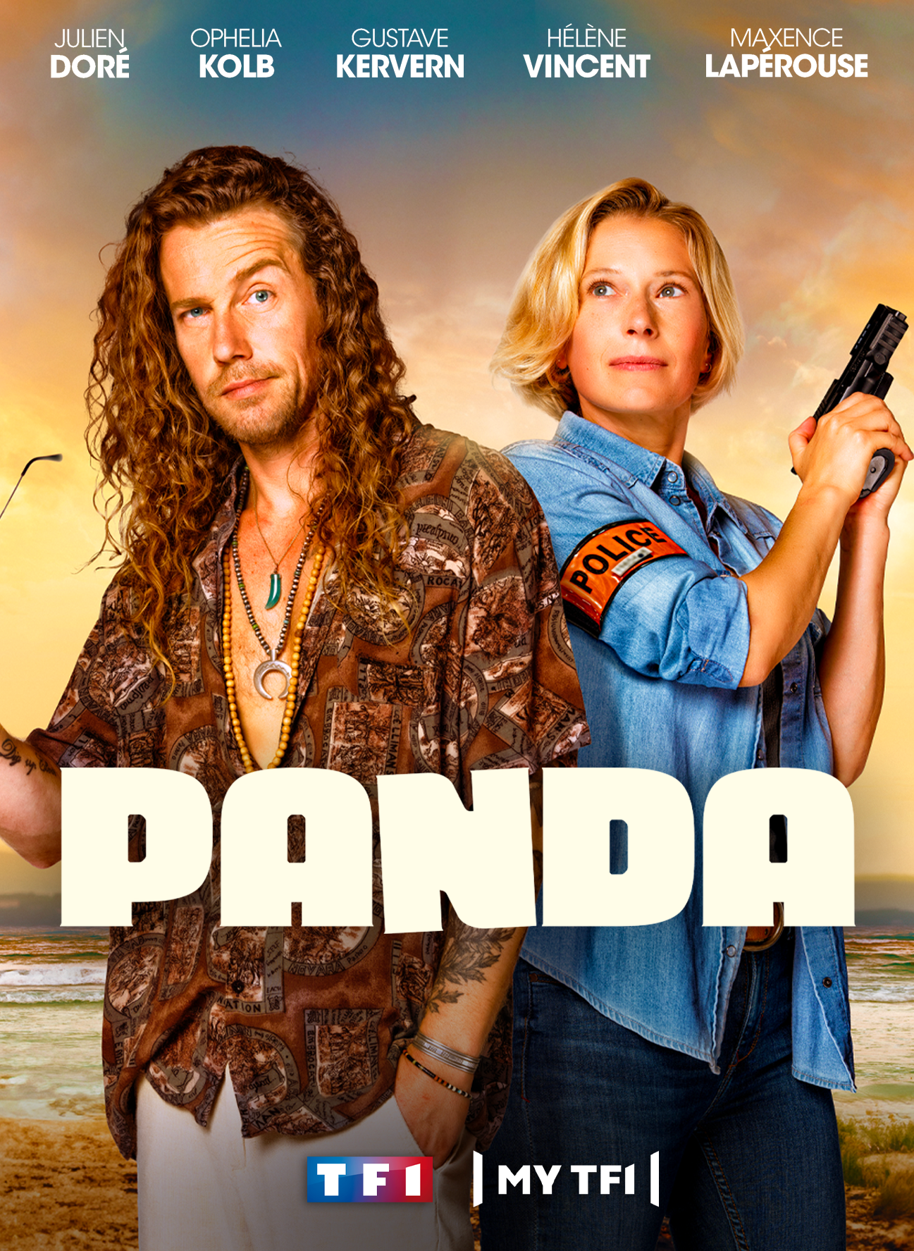 Affiche de la série - Panda de Jérémy Mainguy et Nicolas Cuche © 2023 Superprod