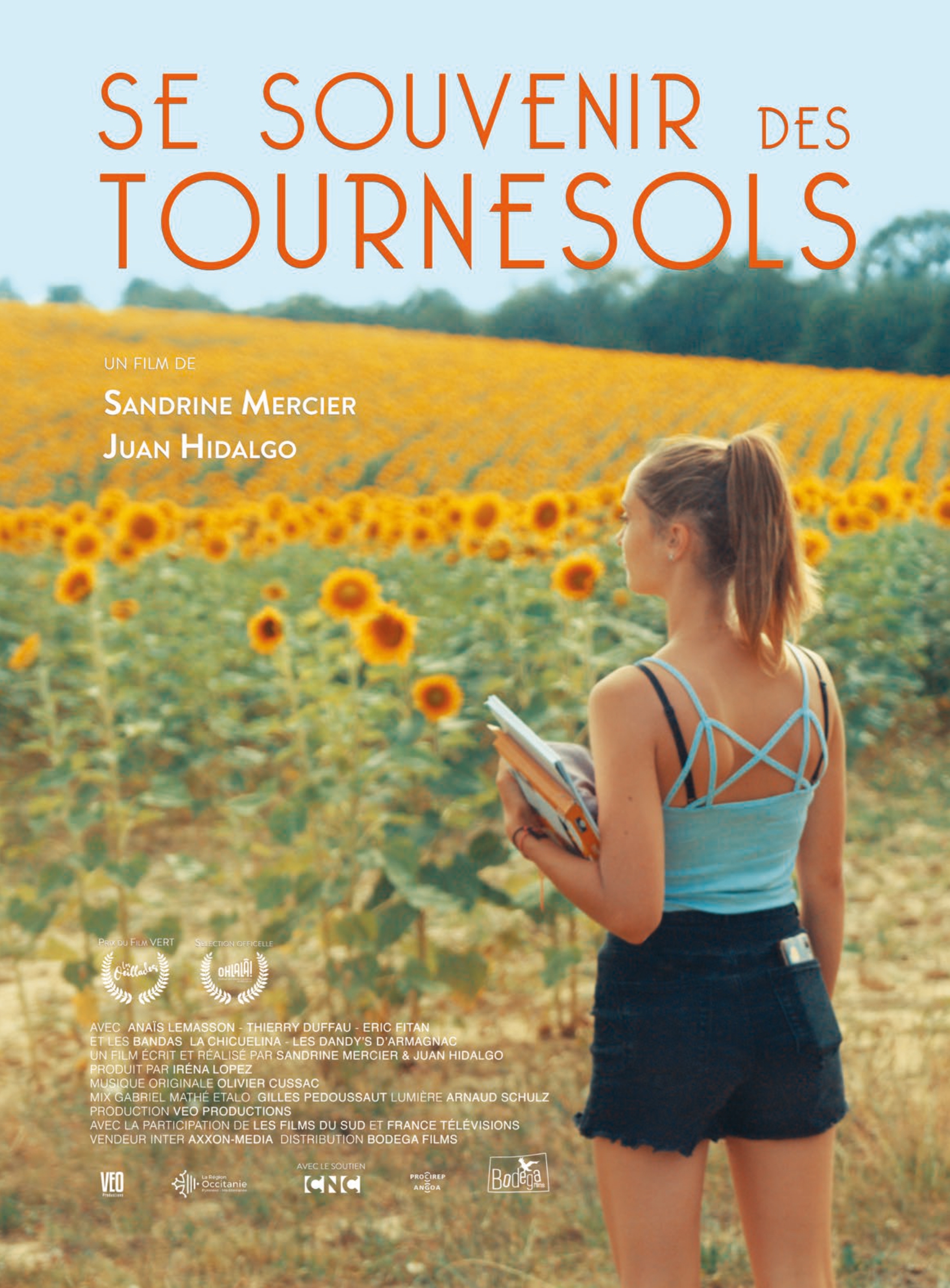 Affiche du film - Se souvenir des tournesols de Juan Hidalgo et Sandrine Mercier © 2025 Veo Productions