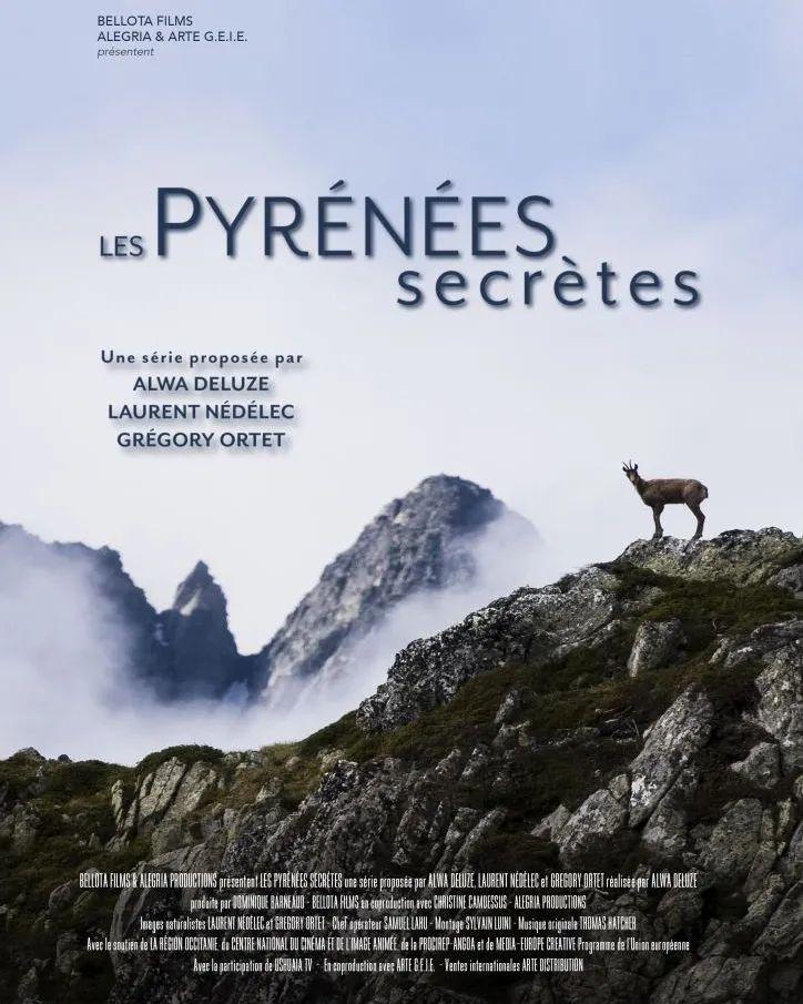 Affiche de la série - Les Pyrénées secrètes de Alwa Deluze © 2022 Bellota Films I Arte