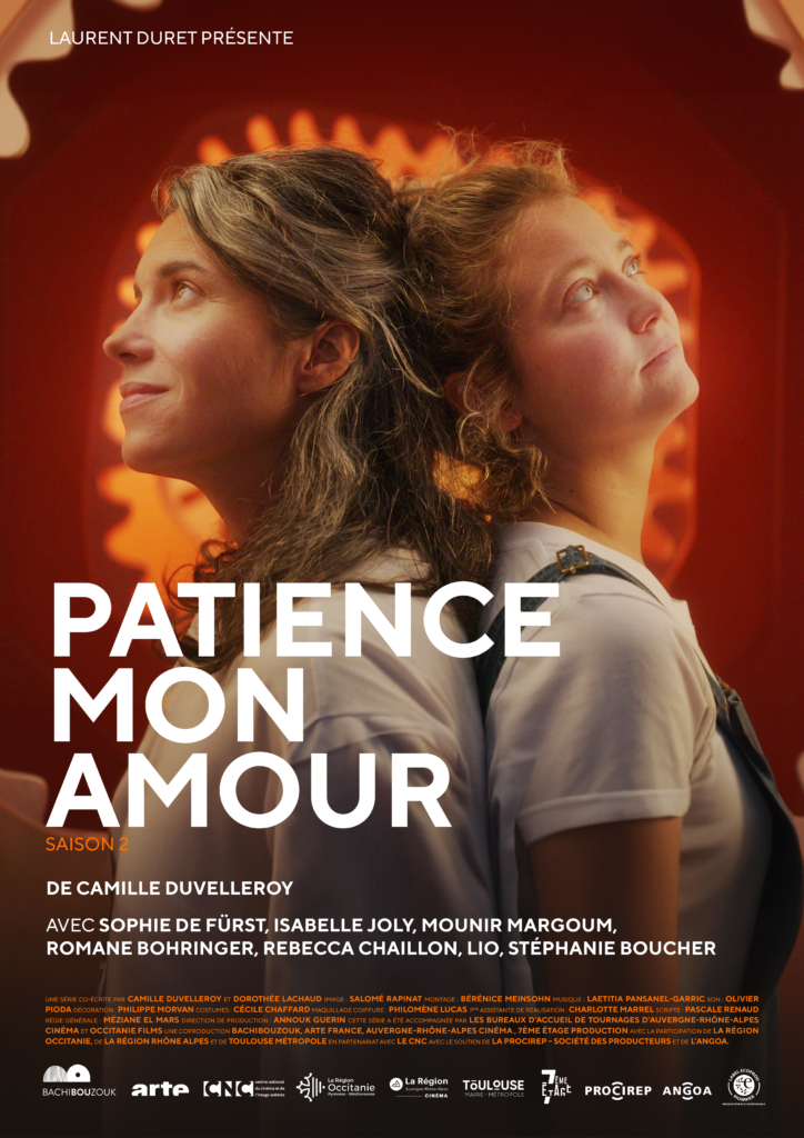 Affiche de la série - Patience mon amour de Camille Duvelleroy © Bachibouzouk et les Poissons Volants