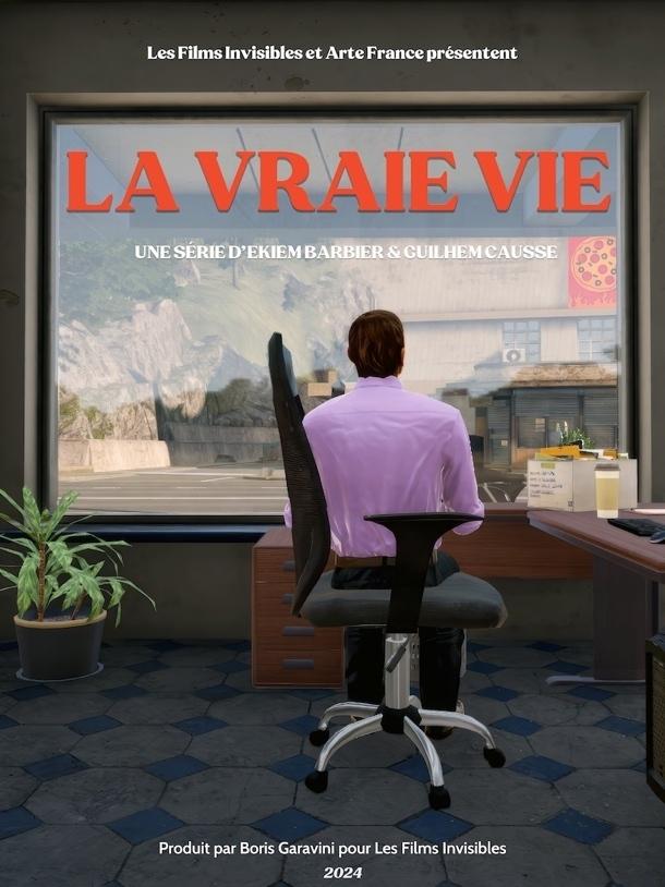 Affiche du film - La Vraie de Ekiem Barbier et Guilhem Causse © 2026 Les films Invisibles