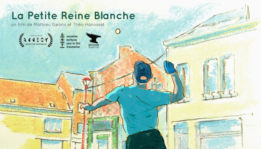 Affiche du film - La Petite Reine Blanche de Mathieu Georis et Théo Hanosset