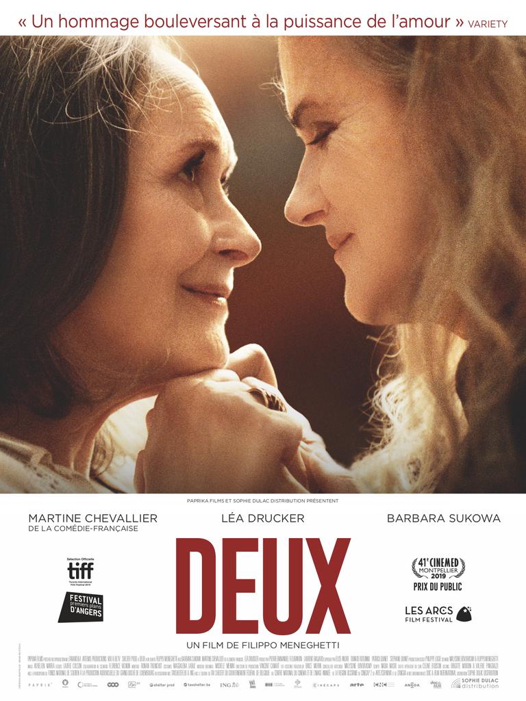 Affiche du film - Deux de Filippo Meneghetti © 2020 Paprika Films