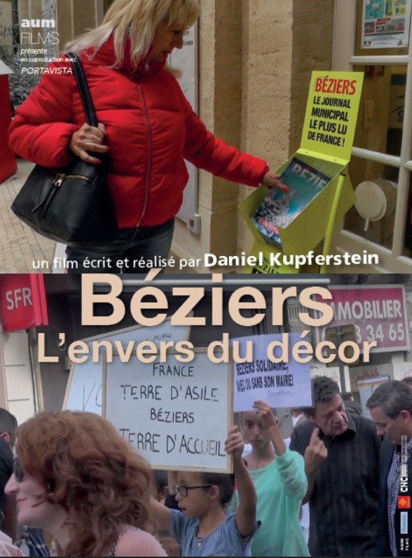 Affiche du film - Béziers, l'envers du décor de Daniel Kupferstein © Aum Films