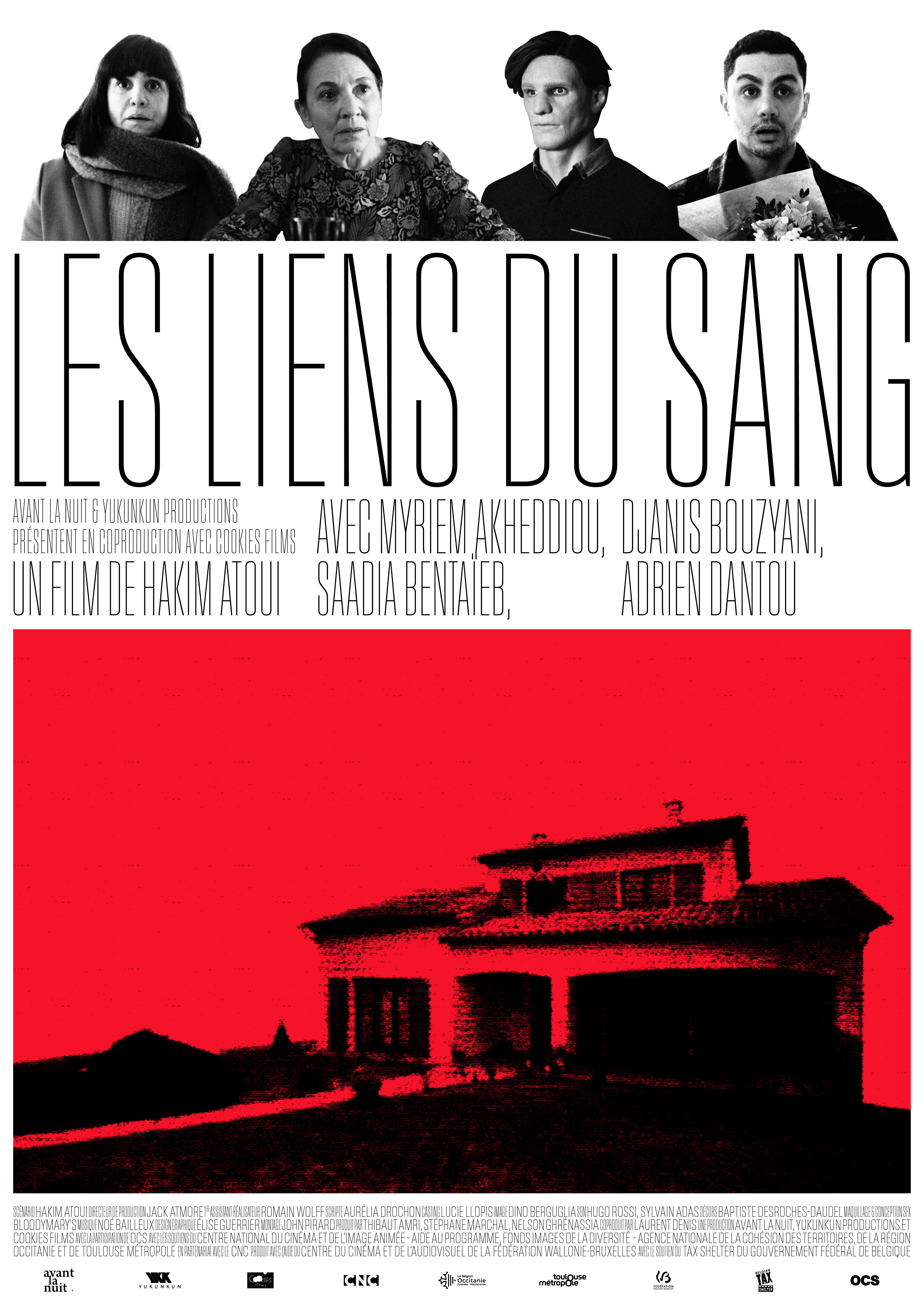 Affiche du film - Les liens du sang de hAKIM aTOUI ¢ Avant la nuit I Yukunkun Productions