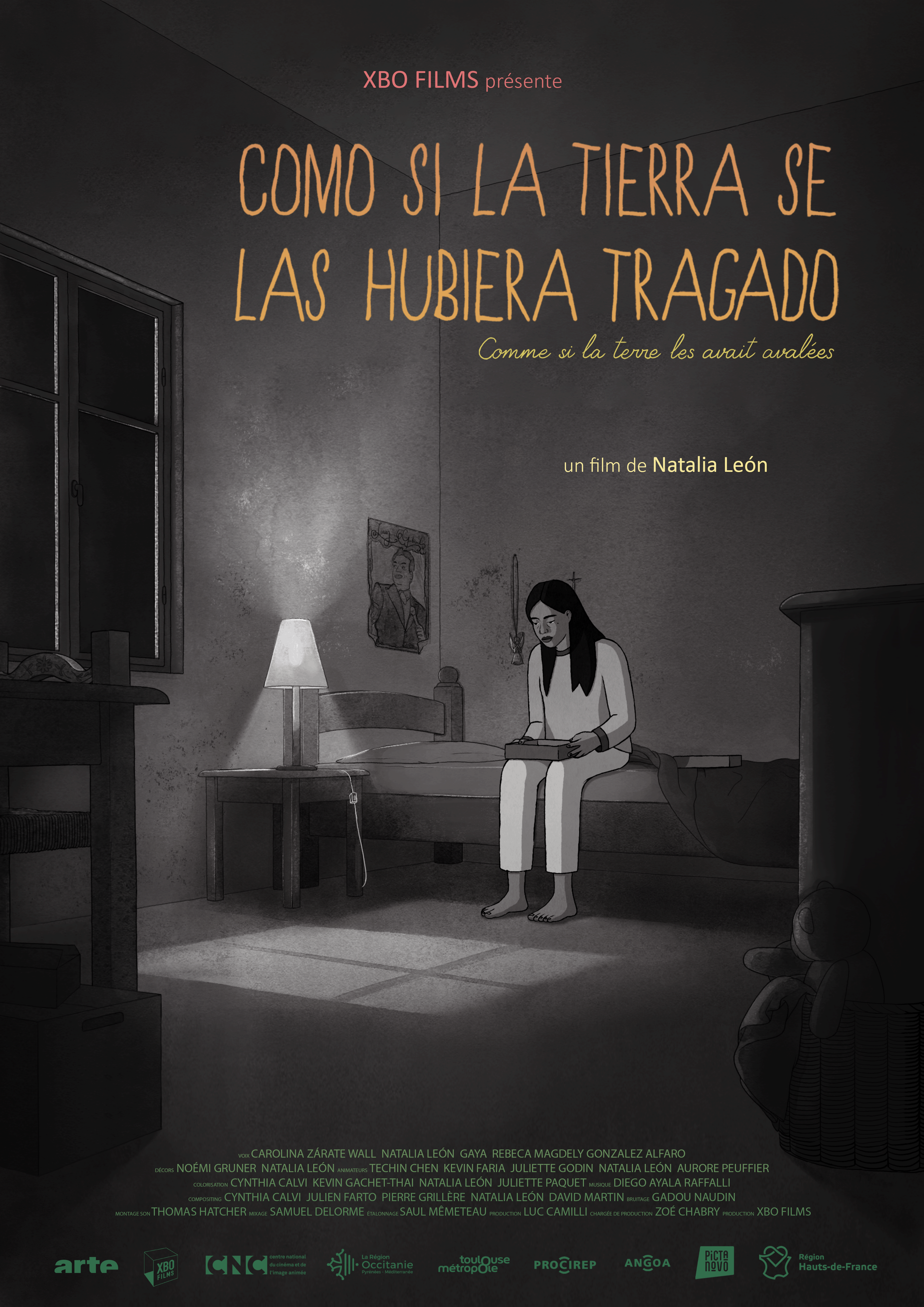 Affiche du film - Como si la tierra se las hubiera tragado de Natalia Leon © XBO films