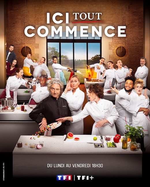 Affiche de la série - Ici Tout Commence de Christophe Barraud et Sébastien Perroy ©  Telfrance I TF1 Films