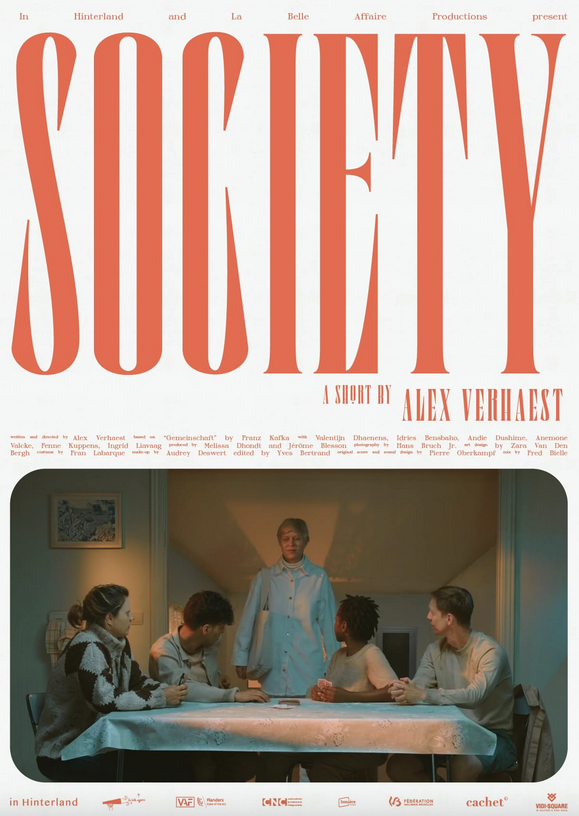 Affiche du film - Society d'Alex Verhaest © 2022 La Belle Affaire Productions