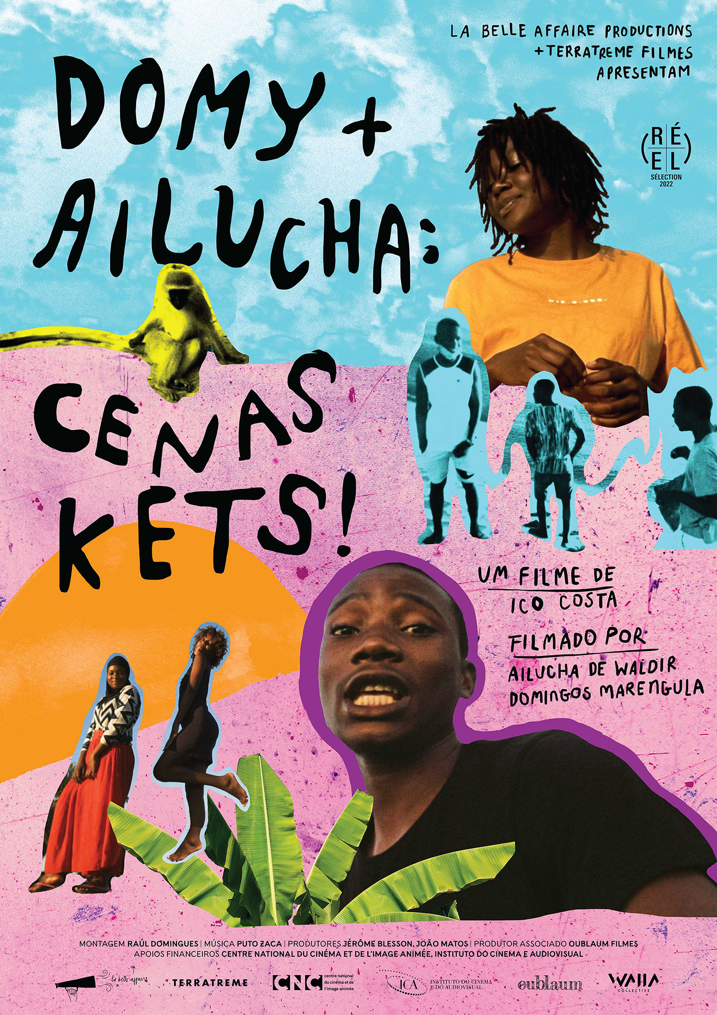 Affiche du film Domy + Ailucha d'Ico Costa © 2022 Terratreme Filmes / Création : Claudia Lancaster